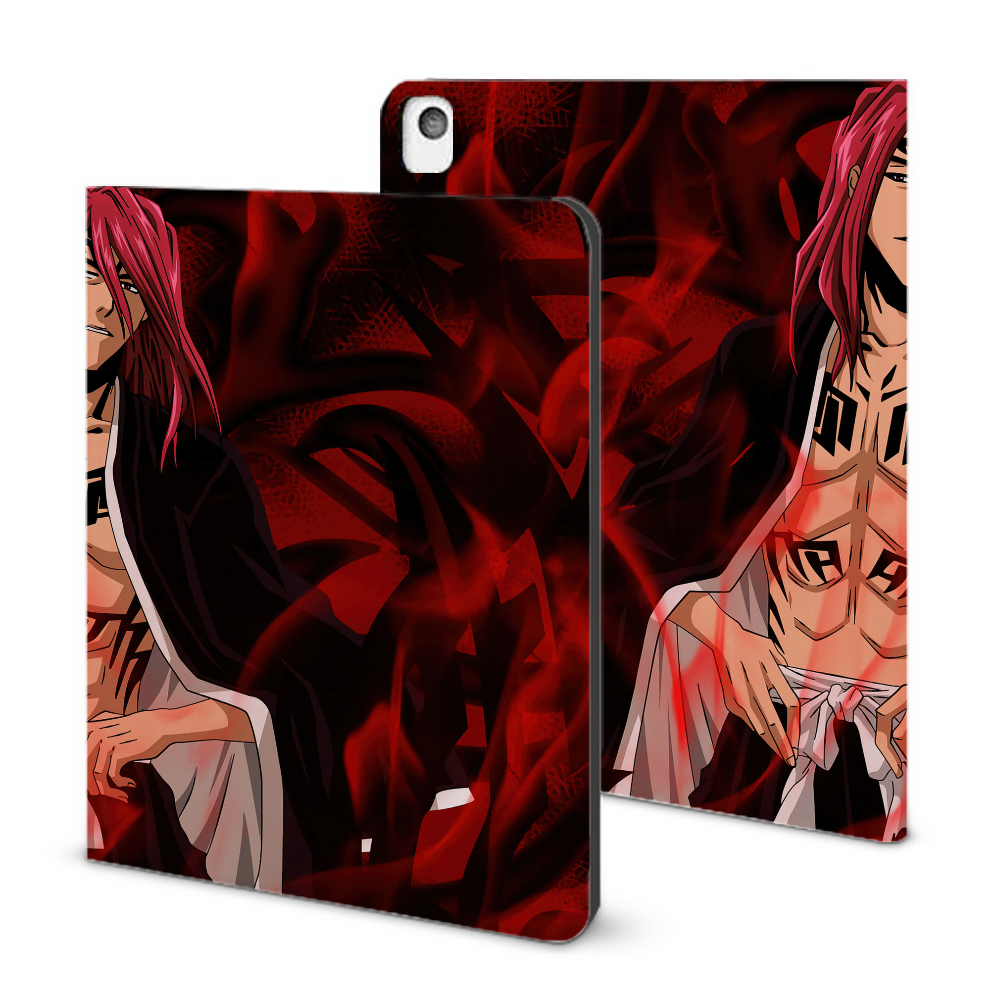 （画像用） ブリーチ BLEACH IPadケース ペンホルダー付き ブックスタイルデザイン